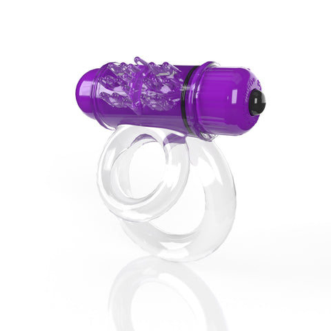 Screaming O 4T DoubleO 6 Grape – Super-Powered Vibrating Double Ring Cock Rings Vibrating