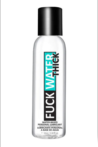 FuckWater Thick Clear Water Based Lubricant 2oz Bottle Clear Speciality Lubricants