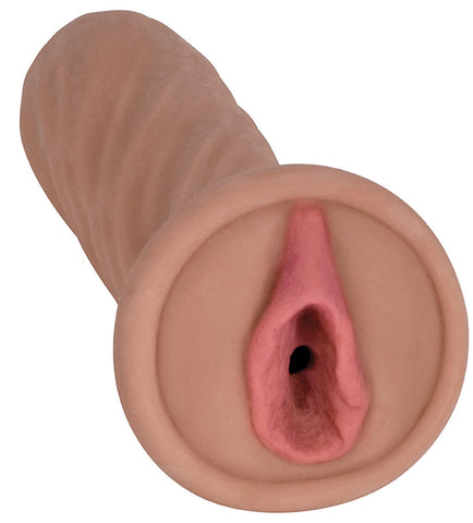 Mistress Emily Vanilla Pubic Bone Stroker Adult Intimacy Toy Brown Strokers - Celebrity