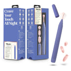 Blush Juno (Purple) – Oscillating Wand Vibrator with 10 Vibration Modes Purple > Vibrators > Ladies > Clitoral Vibrators and Stimulators