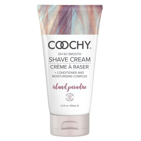 Coochy Island Paradise Shave Cream Conditioning Moisturizer 3.4 Oz Default Title Bath & Body