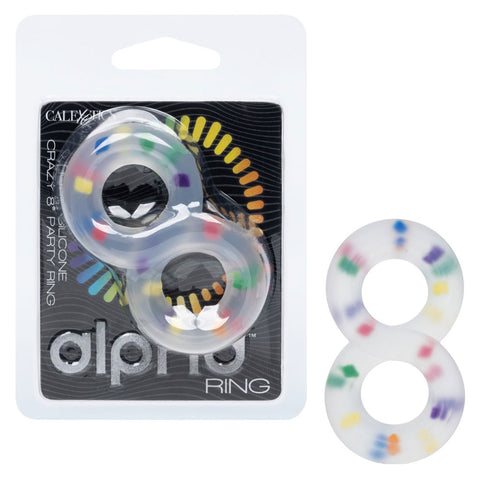 Alpha Liquid Silicone Crazy 8 Party Ring – Silicone Cock Ring > Cock Ring > Single