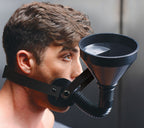 Latrine Extreme Funnel Gag Adjustable Bondage Mouth Restraint > Bondage Gear > Gags and Bits