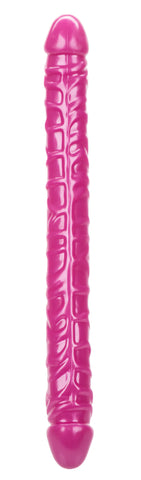 Size Queen 17 Inch Double-Ended Blue Dildo for Intimate Play Double Dongs