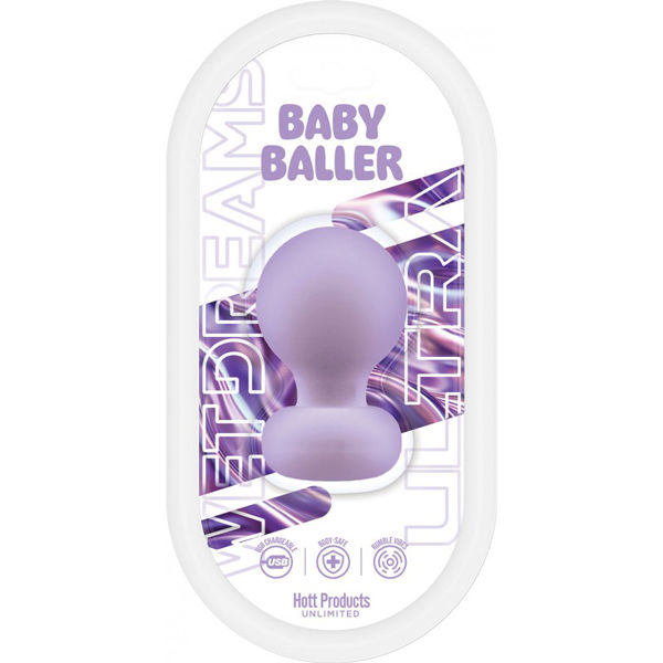 Baby Baller Wet Dreams Ultra Compact Purple Clitoral Vibrator Default Title STIMULATORS