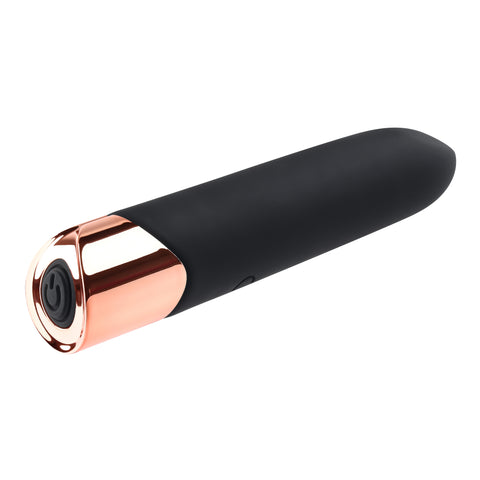 Gender X The Gold Standard Rose Gold 10 cm USB Rechargeable Bullet Vibrator BULLETS