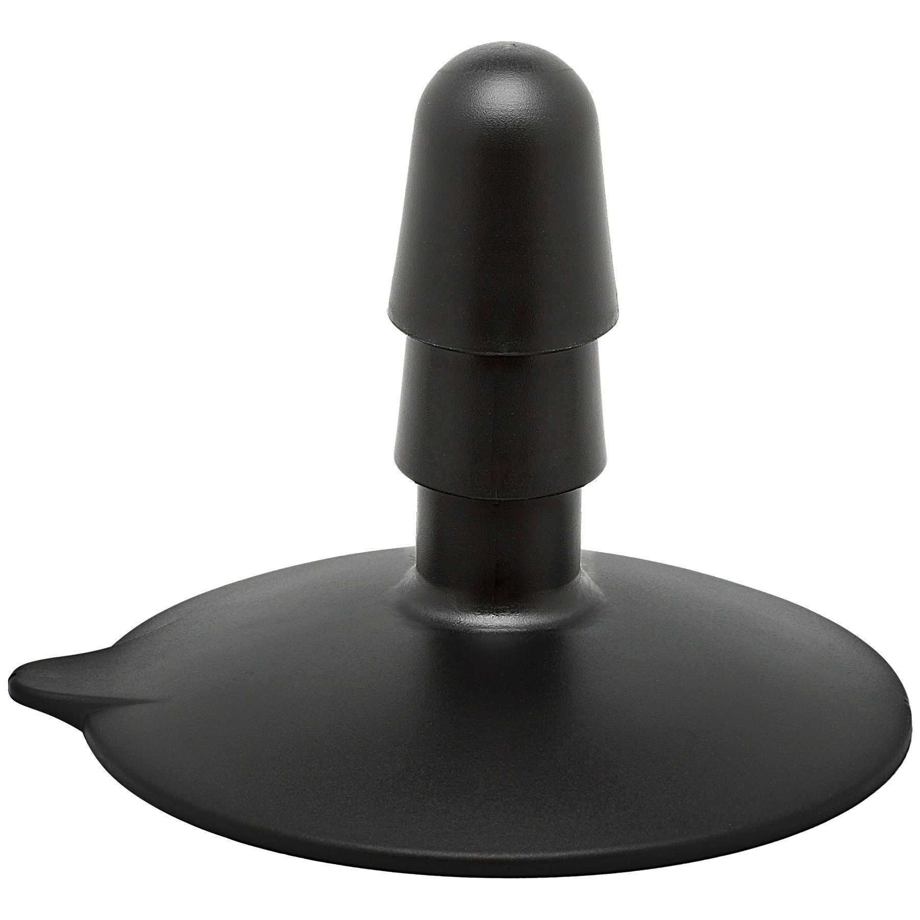 Vac-U-Lock Large Black Suction Cup Plug for Adult Intimacy Black Harnesses & Strap-Ons
