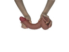 Get Lucky 8 Inch Bendable Real Skin Dildo Light Brown > Dildos > Realistic Dildos