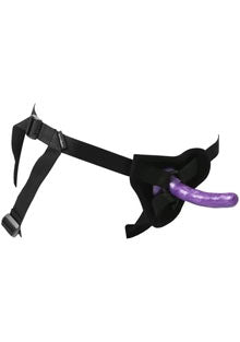 SportSheets New Cummers Adjustable Silicone Strap On Kit > Realistic Dildos and Vibes > Strap On Harnesses