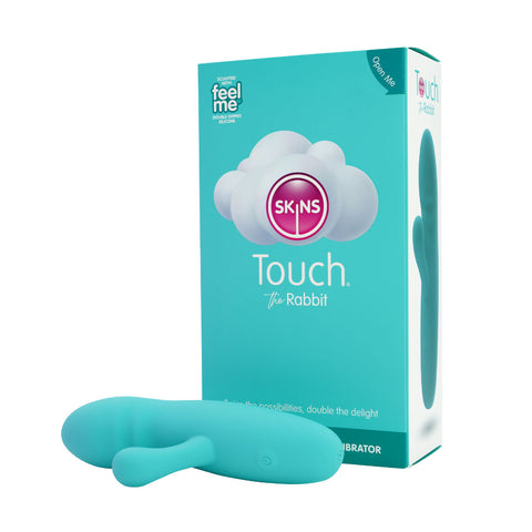Skins Touch The Rabbit 155mm Silicone Vibrator Toy VIBRATORS-RABBIT