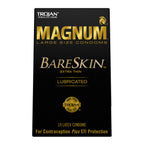 Trojan Magnum Bareskin Condoms 10 Pack Larger Lubricated Default Title > Essentials > Condoms