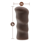 Hot Chocolate Nicole's Rear Realistic Soft X5 Masturbator Sleeve > Sex Toys For Men > Masturbators > Manual