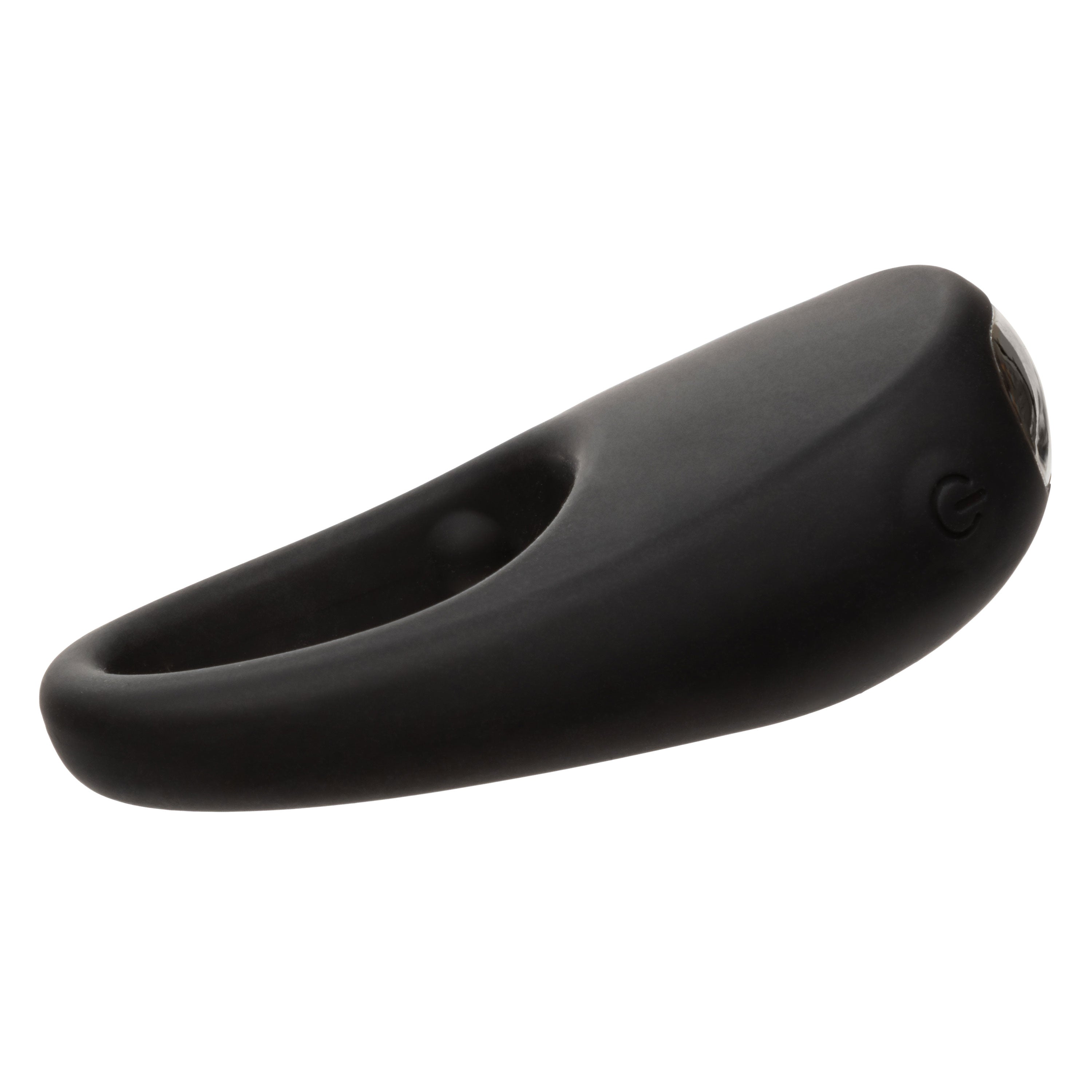 CalExotics Silicone Rechargeable Pleasure Ring Black with 12 Intense Vibration Functions Waterproof Cock Rings Vibrating