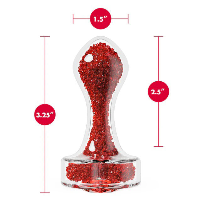 Oh My Gem Prestige Blue Glass Anal Plug Luxury Intimate Toy > Glass > Toys