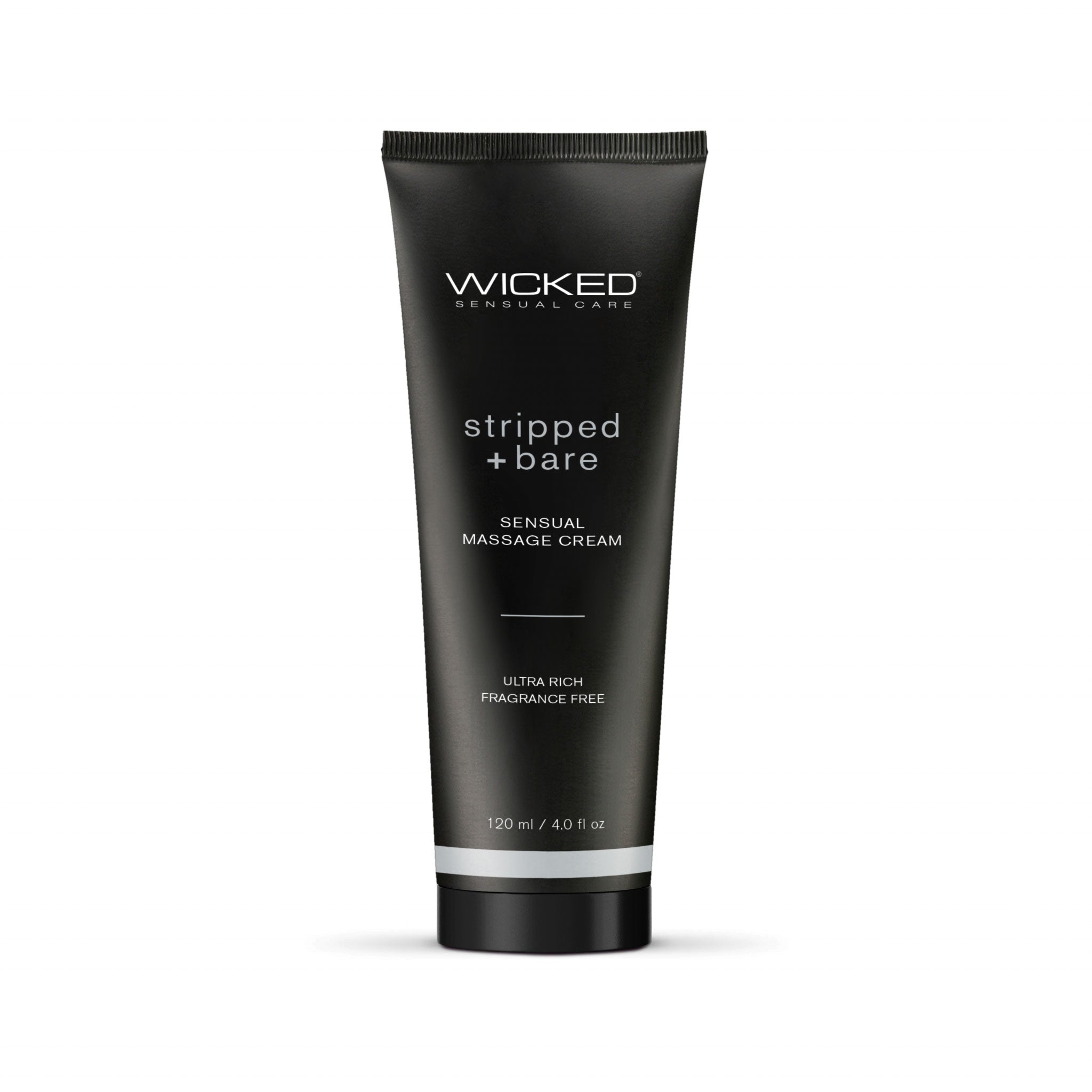 Wicked Stripped Bare Sensual Massage Cream 120ml Default Title > Essentials > Massage Oil