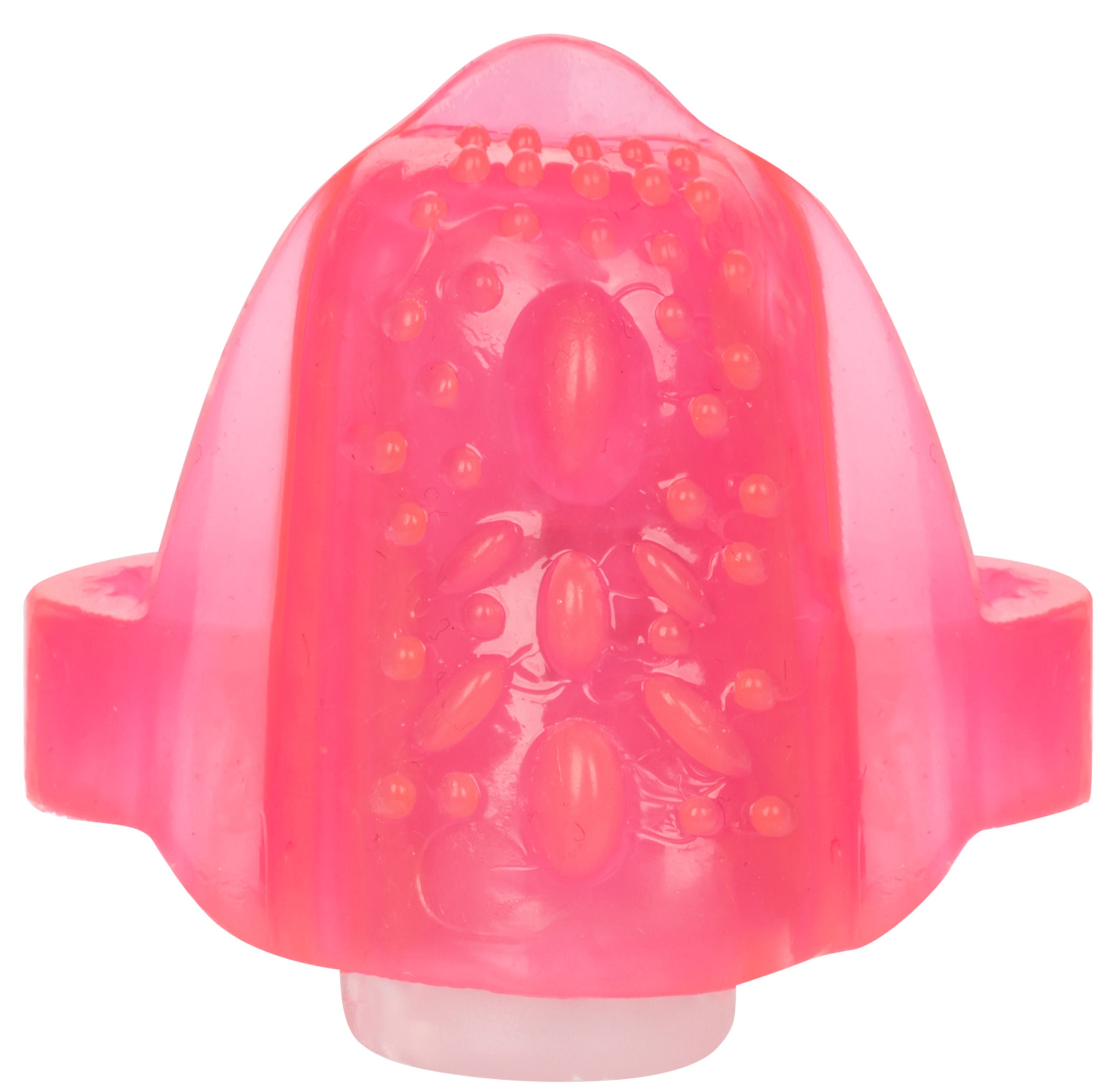 CalExotics Clear Vibrating Tongue Teaser Foil Pack Intimacy Toy Vibrators