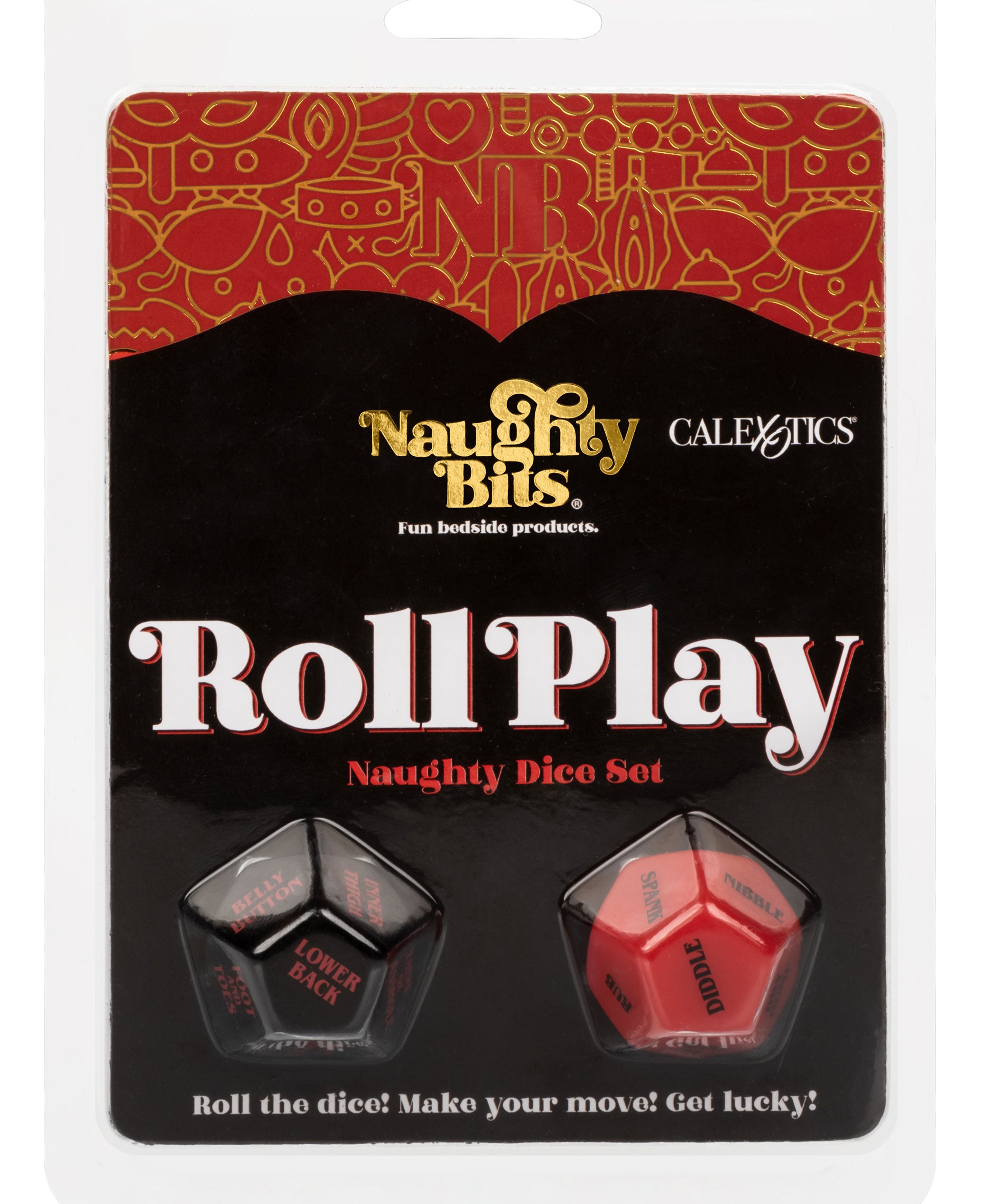 Naughty Bits Roll Play Dice Set for Adult Intimacy Games Games