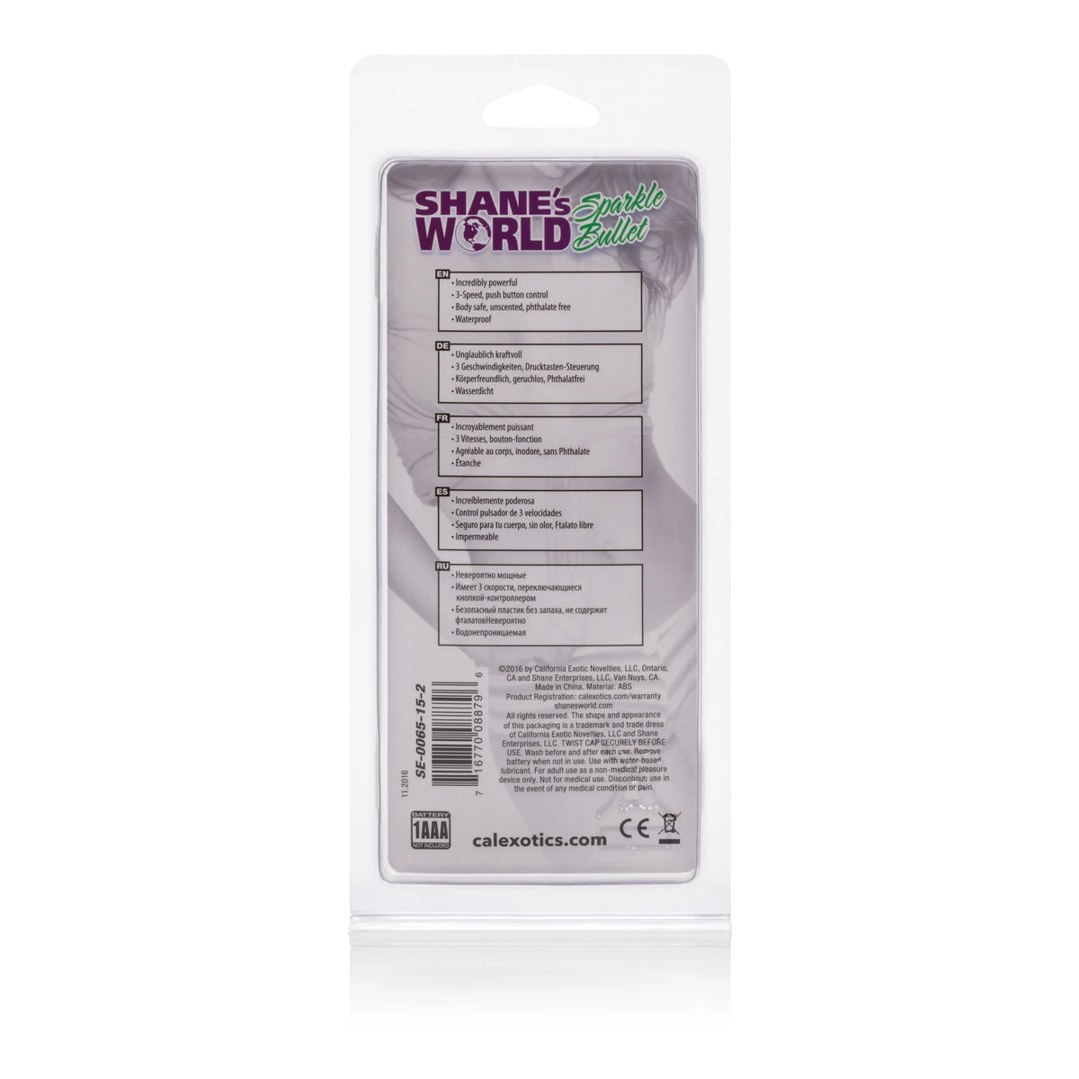 Shane's World Sparkle Bullet – Compact Discreet Bullet Vibrator > Sex Toys For Ladies > Clitoral Vibrators and Stimulators