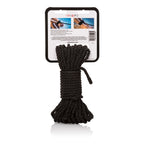 CalExotics Scandal BDSM Rope 32 Feet Silky Black Cotton Polyester Restraint Bondage Rope > Bondage Gear > Rope