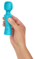 Ultra Wand Mini Waterproof Vibrator with Flexible Head Turquoise Turquoise > Sex Toys > Mini Massagers