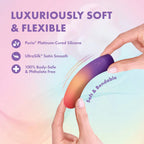 Play With Me Cotton Candy Petite Vibrator with 10 Modes > Vibrators > Mini Vibrators