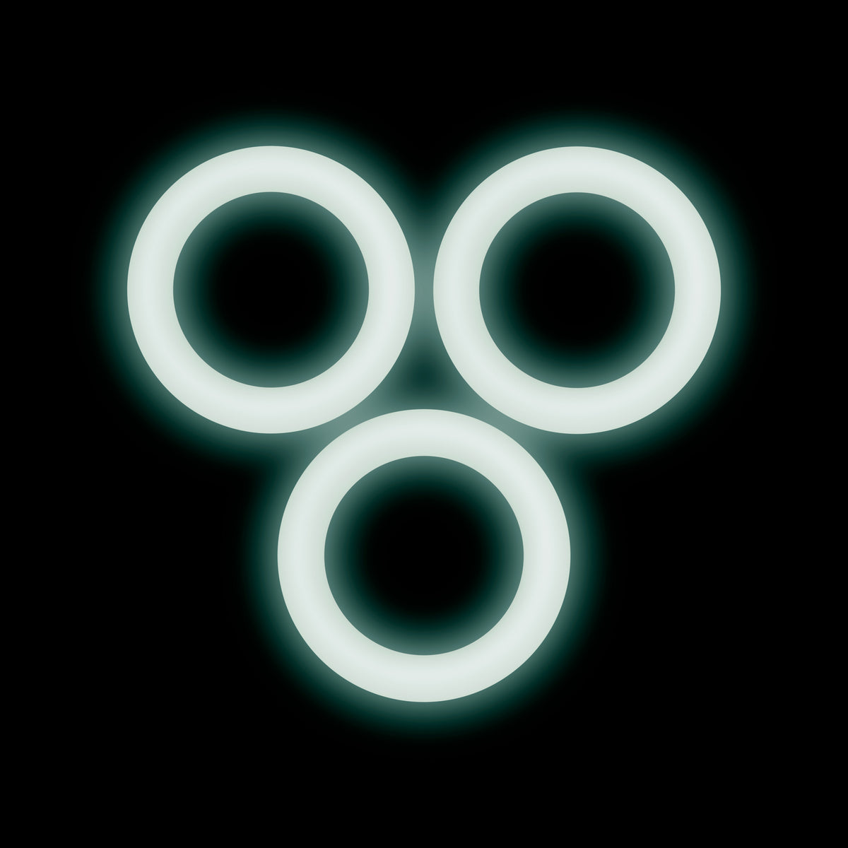 Performance VS2 Glow In Dark Small Silicone Cockrings Set of 3 > Cock Ring > Sets