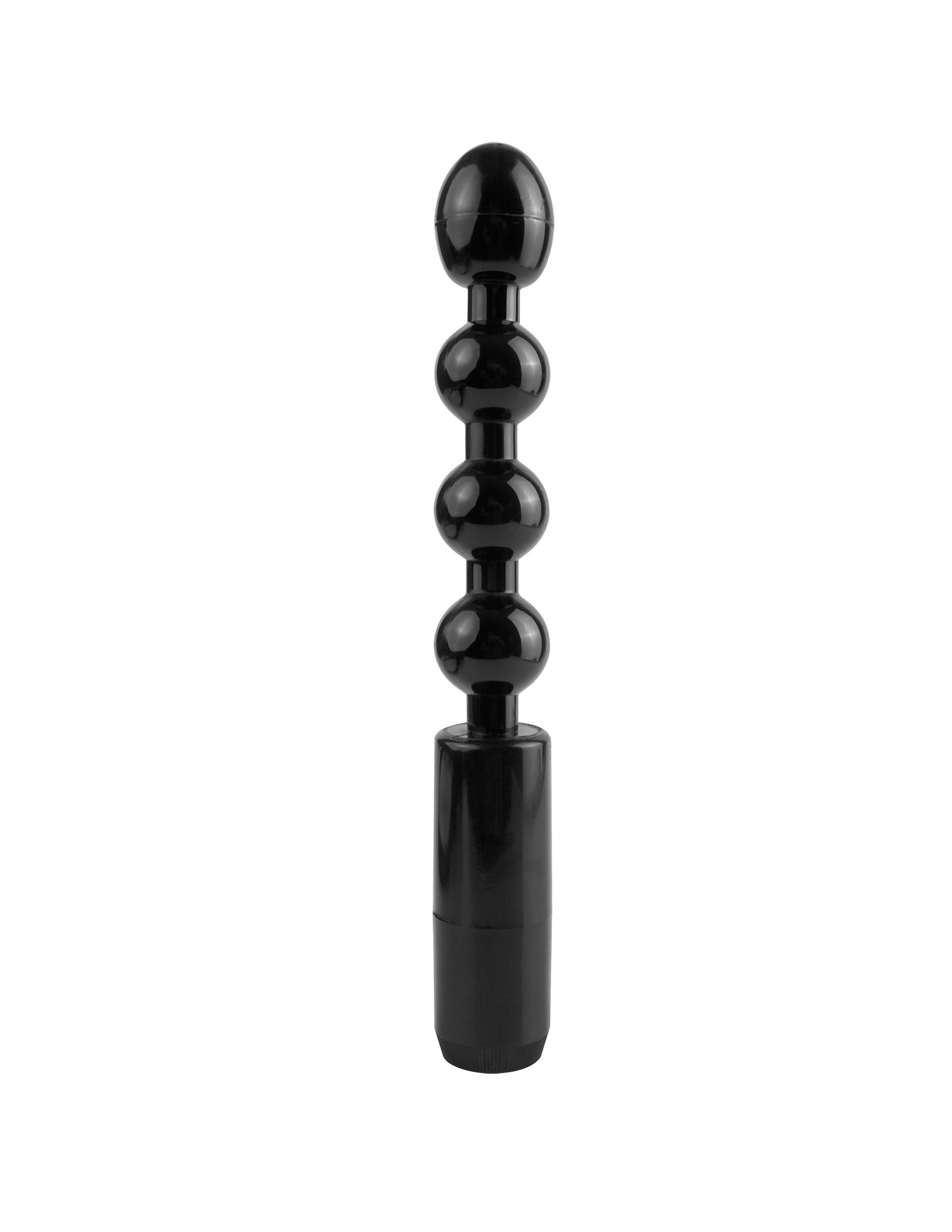 Anal Fantasy Power Beads Black Flexible Vibrating Anal Toy > Anal Range > Anal Beads