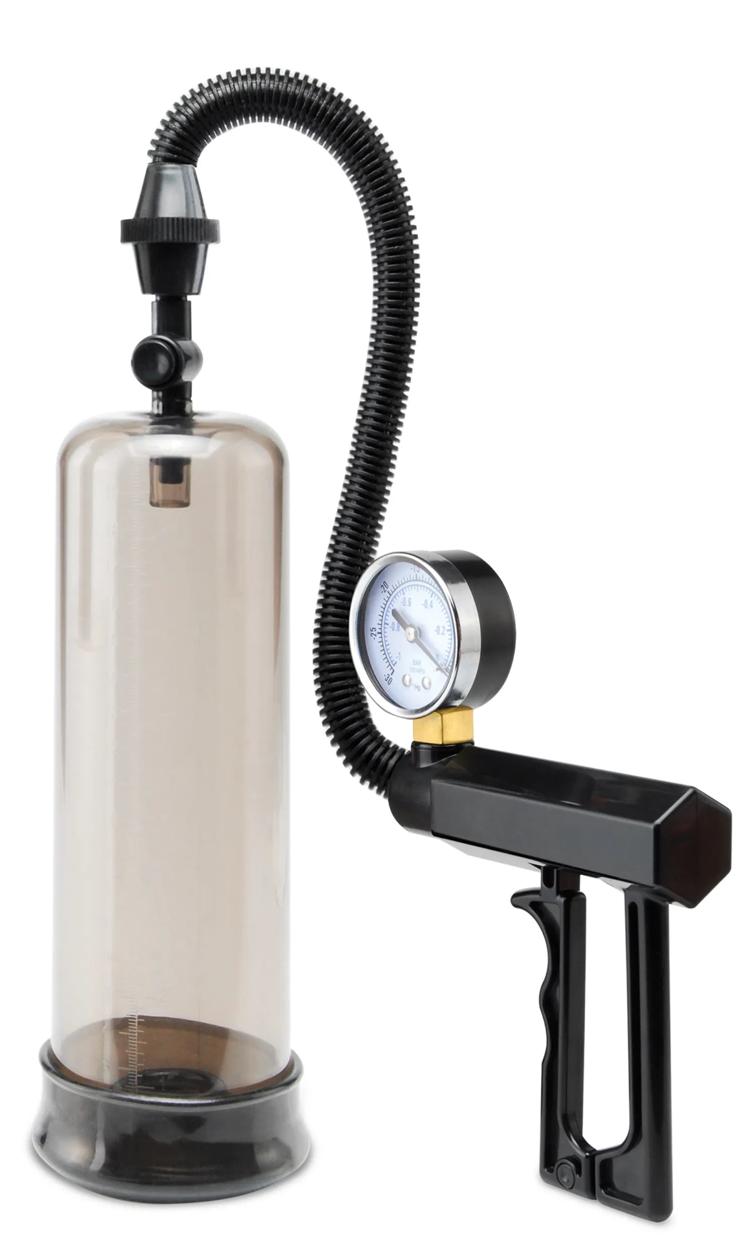 Pump Worx Pistol-Grip Power Pump (Black) – Handheld Penis Pump > Pumps > Penis Pumps
