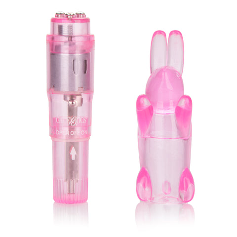 Shanes World Pocket Party Blue Rabbit Style Adult Massager VIBRATORS-RABBIT