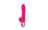 JOS Adult Toys Pink JOS To-Frolly Thrusting and Sucking Vibrator