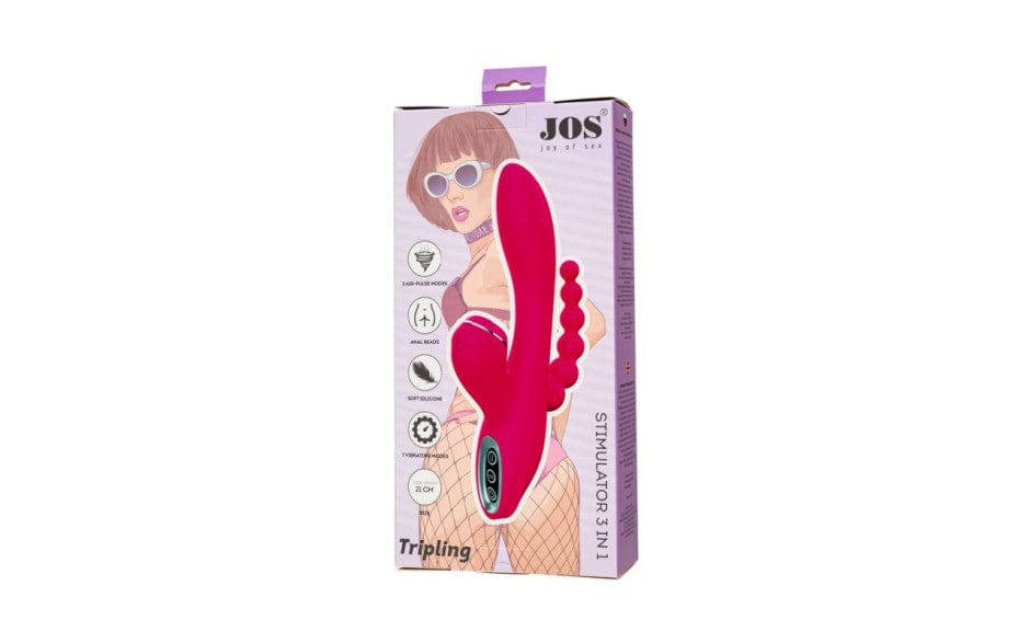JOS Adult Toys Pink JOS Tripling Triple Stimulator