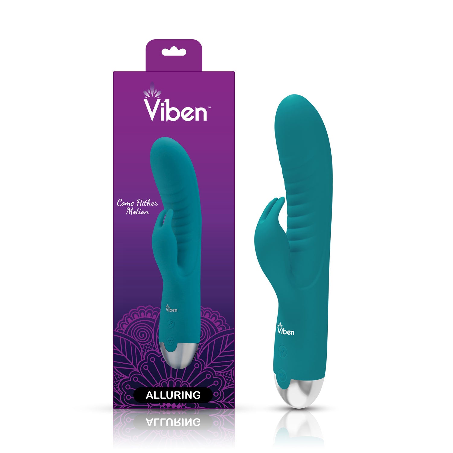 Viben Alluring Come Hither Rabbit Vibe Ocean G-Spot Massager VIBRATORS-RABBIT