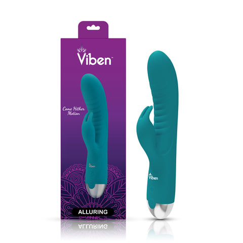 Viben Alluring Come Hither Rabbit Vibe Ocean G-Spot Massager VIBRATORS-RABBIT