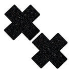 Black Malice Glitter X Factor Nipztix Glitter Pasties Apparel Black > Clothes > Pasties