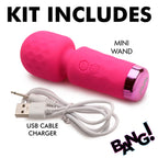 Bang 10X Mini Silicone Wand Pink 4.5 Inch Flexible Neck > Sex Toys > Mini Massagers