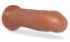 Au Naturel Carlos 9 Inch Realistic Mocha Dong > Dildos > Large Dildos