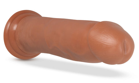 Au Naturel Carlos 9 Inch Realistic Mocha Dong for Adults Dongs Realistic