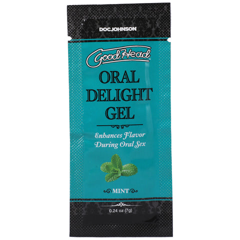 Goodhead Mint Oral Delight Gel Edible Flavored Intimacy Gel Default Title Oral Gels & Sprays