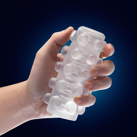 Rize Swich Self Lubricating Clear Stroker Compact Travel Strokers - Manual