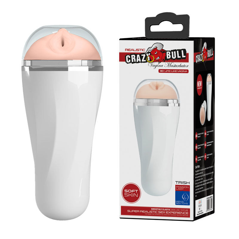 Crazy Bull Trish – Lifelike Vaginal Stroker With Superskin Sleeve > Sex Toys For Men > Masturbators > Manual