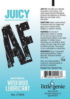 Juicy AF Natural Water-Based Lubricant – 2 Oz Lubricant > Lube > Water Based