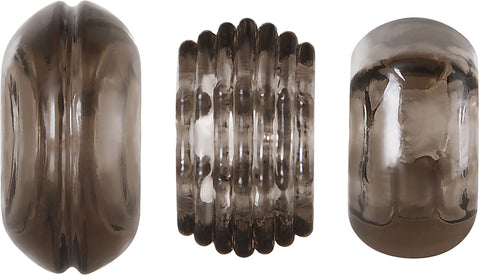 Zero Tolerance Triple Thick - Smoke Cock Rings - Set of 3 COCK RING Set