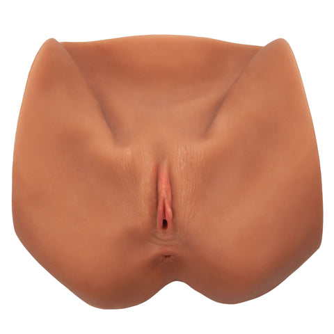 Stroke It Life Size Realistic Pussy Masturbator Brown Assturbators