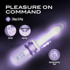 Temptasia Violet Vixen (Violet) – Splashproof USB Rechargeable Vibrator > Vibrators > Standard Vibrators