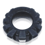 Oxball Cock-Lug Stretchy Silicone Cockring with Lugs Black > Cock Ring > Single