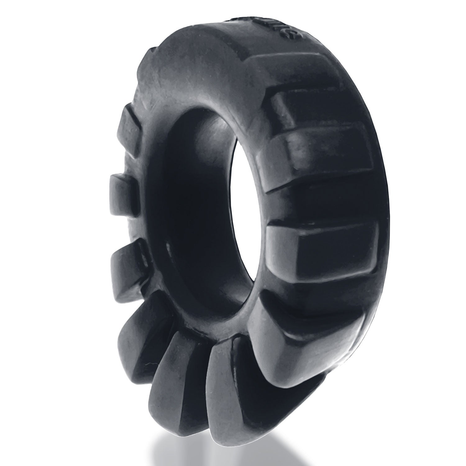 Oxball Cock-Lug Silicone Cockring Black > Cock Ring > Single