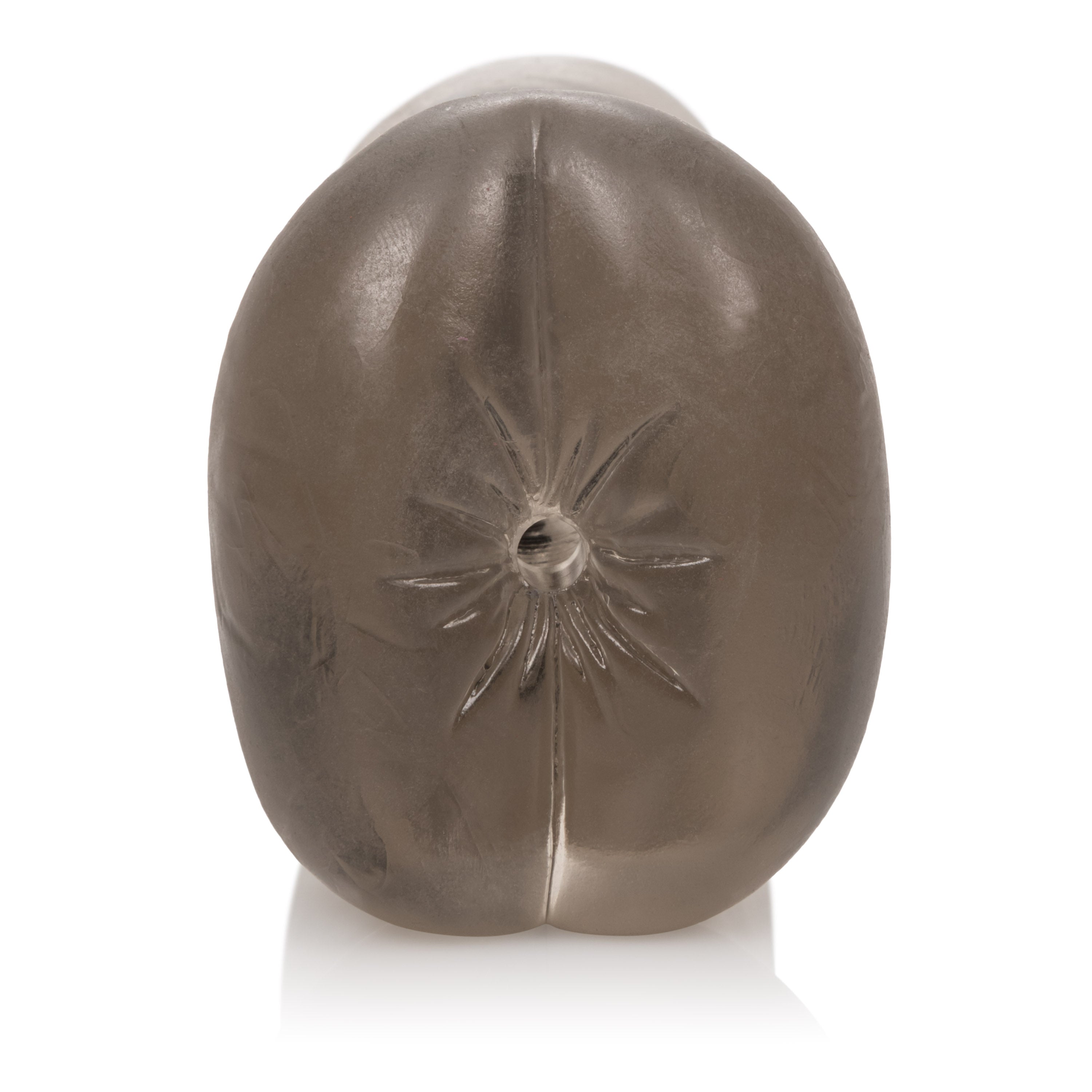 Colt Beaded Stroker Ribbed Shaft Masturbator with Superior Suction and Two Rows of Power Beads in Transparent Black Strokers - Manual