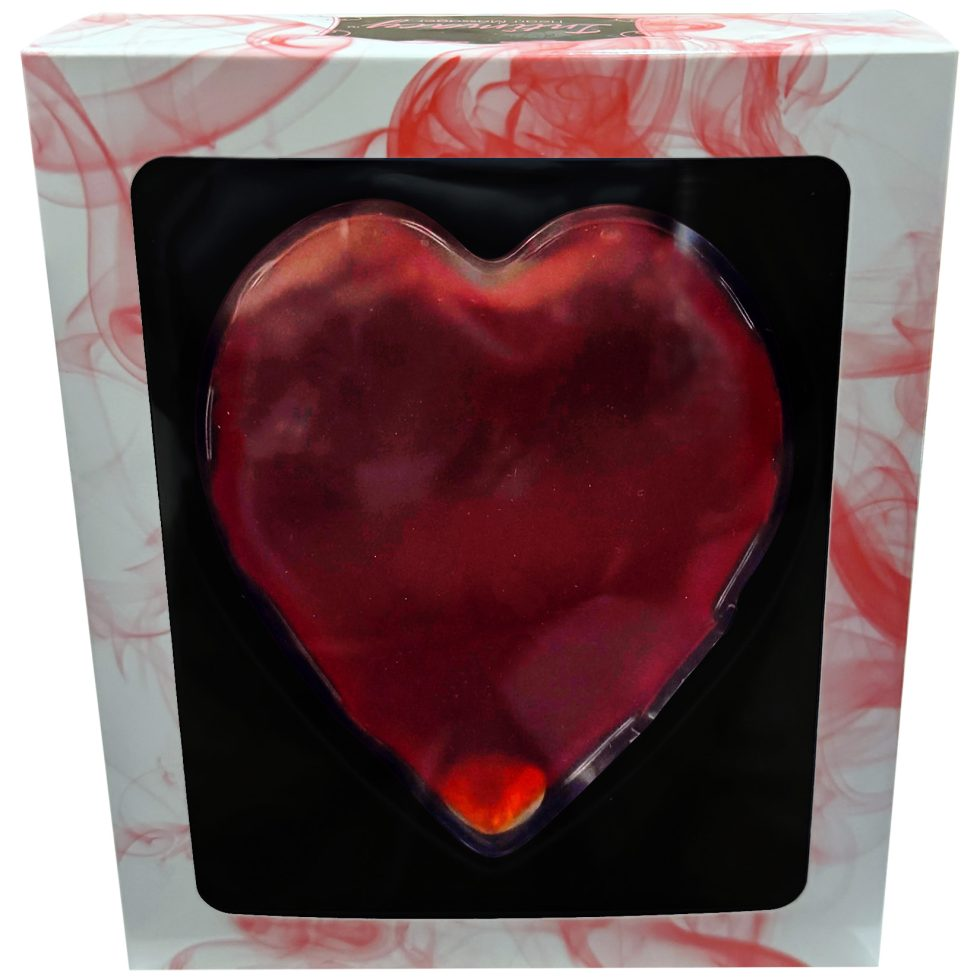 Intimacy Heart Massager – Warm Stone Massage Heart Massager 4 x 3 Inches Bath & Body