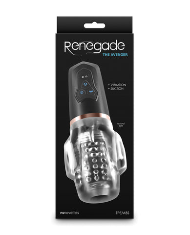 Renegade Avenger - Male Masturbator Rechargeable Strokers - Auto