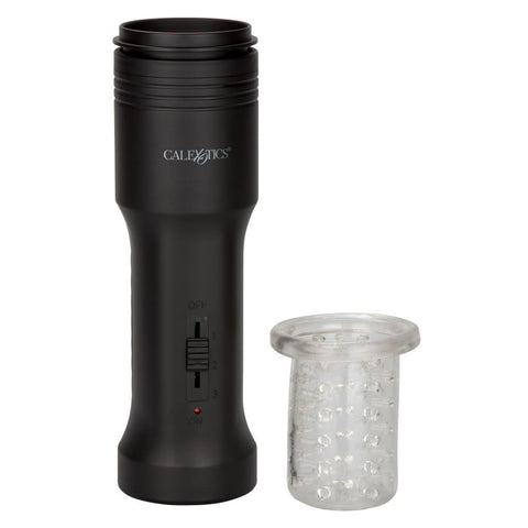 Optimum Power Ultimate Head Exciter Vibrating Male Masturbator Strokers - Auto